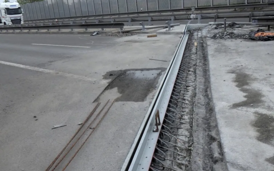 Exit 357 na dálnici D1 v Ostravě směrem do Polska se uzavřel, začala oprava