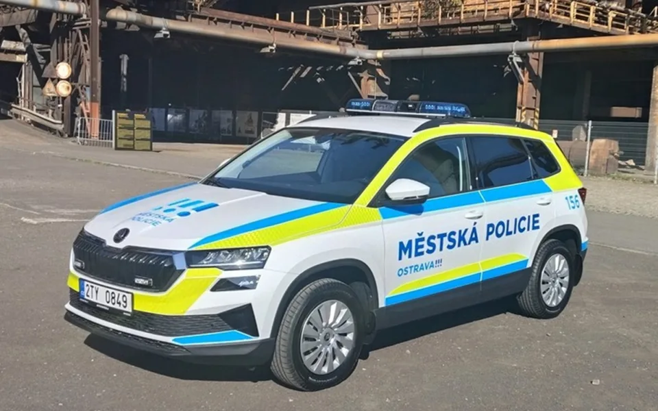 Ostravští strážníci mají nová vozidla, jejich design pomůže zvyšovat bezpečnost. Foto: Městská policie Ostrava