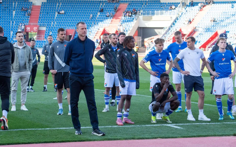 Fotbalisté Plzně vyhráli 1:0 v Ostravě, Baník je po páté prohře v řadě poslední. Foto: FC Baník Ostrava