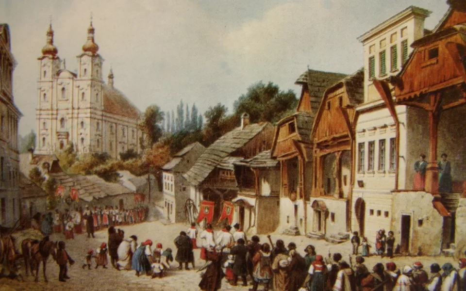 Slezské Lurdy a továrna na zázraky. Mezi frýdeckými paneláky se nachází barokní skvost