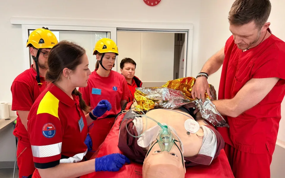 Resuscitace i překotný porod. Moravskoslezští záchranáři mají výcvikové středisko