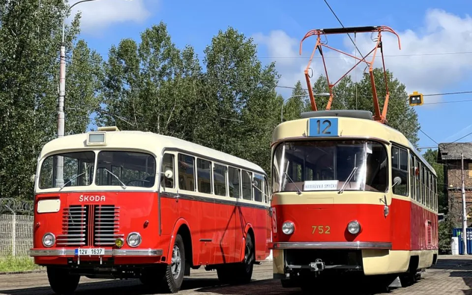 Tramvaj T3 i autobus Škoda 706 RO, ostravský dopravní podnik zrenovoval dvě legendy