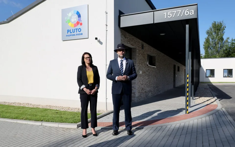 Moravskoslezský kraj otevřel v Havířově nové Dětské centrum Pluto za 73 milionů.