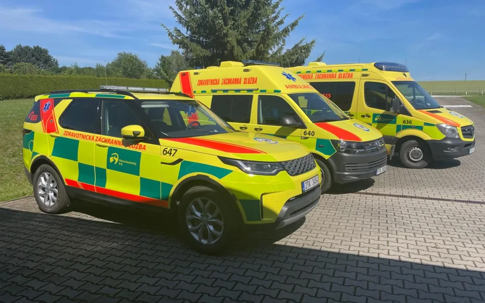 Záchranáři vyjížděli za tři dny ke 170 lidem, polovinu případů tvořili senioři